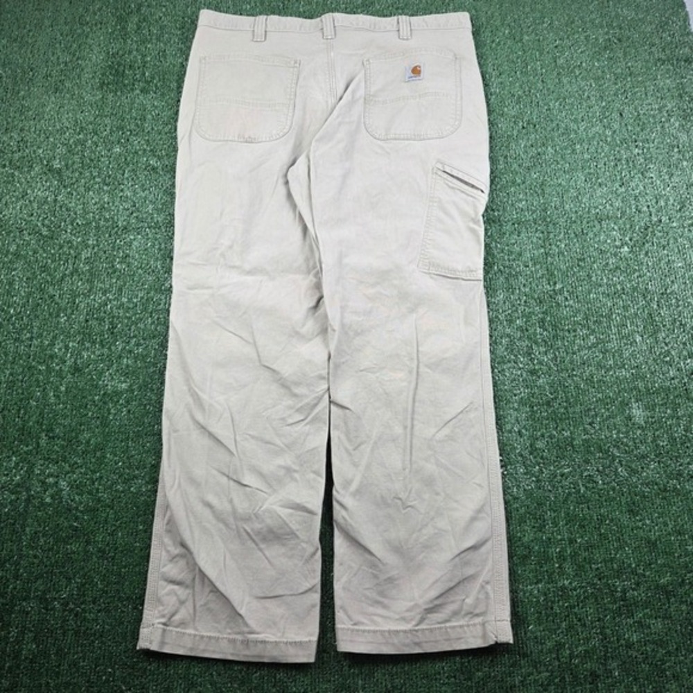 Carhartt Mens Relaxed Fit Canvas Work Pants Tan 102291-232 38x30